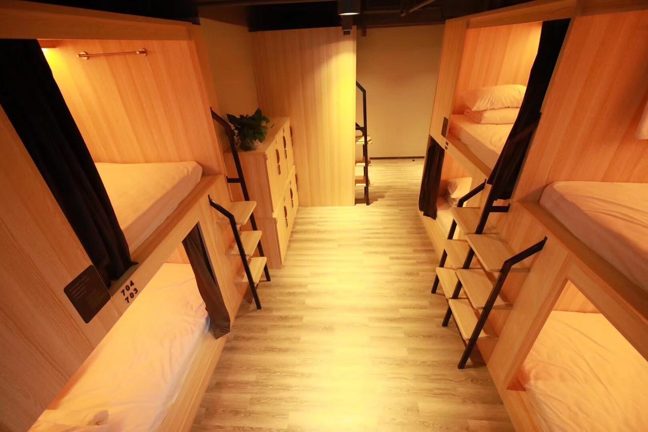 Chengdu Desti Youth Park Hostel Chunxi Road Екстериор снимка