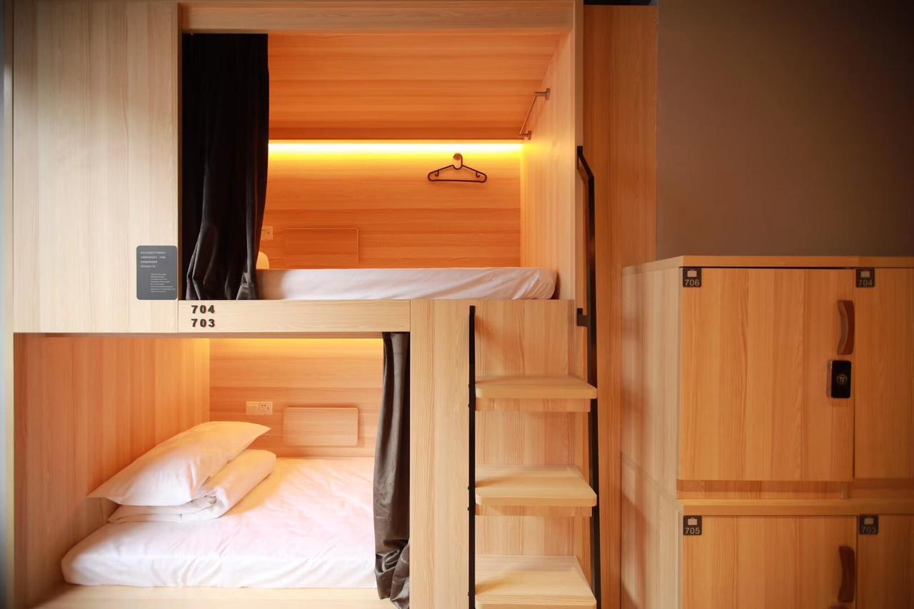 Chengdu Desti Youth Park Hostel Chunxi Road Екстериор снимка